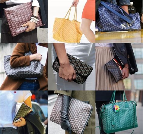 types of Goyard tote bags